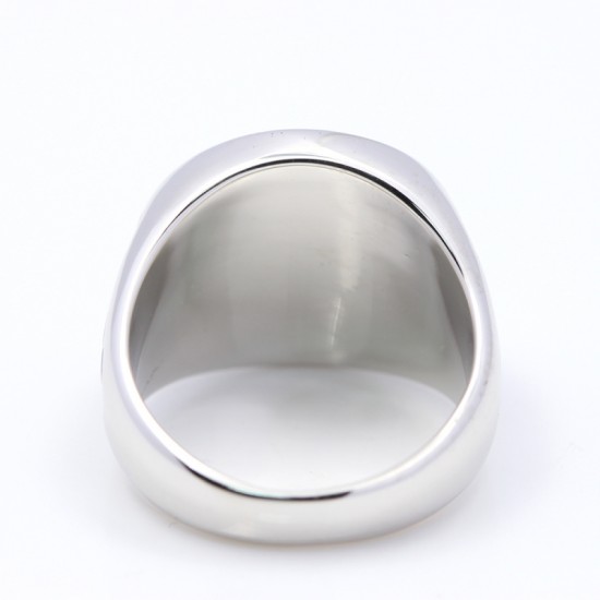 Master Mason Freemasonry Compass Trowel Sterling Silver Jewelry Ring